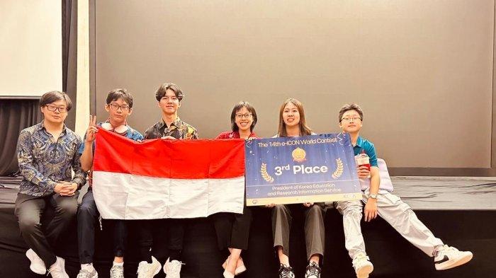 Pelajar Indonesia Kantongi Juara Ajang e-Icon World Contest di Korsel